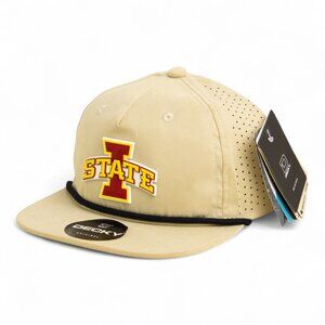 Iowa State Cyclones 3D Perforated Rope Hat- Birch/ Black